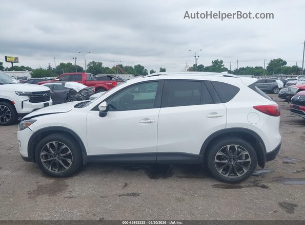 JM3KE2DY9G0734174 2016 MAZDA CX-5 White Widok wnętrza 360 stopni