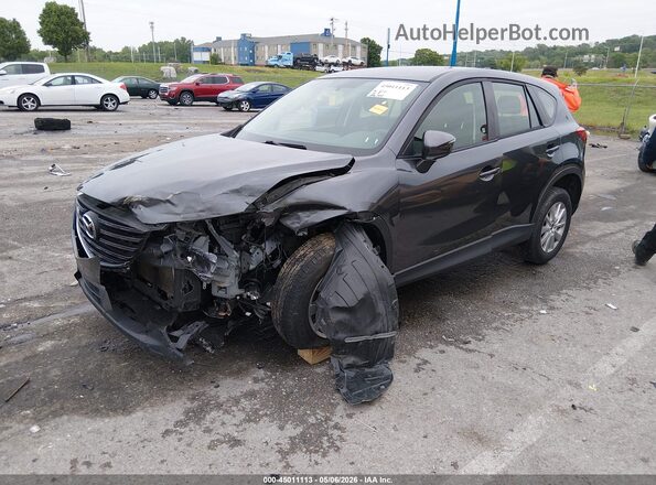 JM3KE4BY4G0824704 2016 MAZDA CX-5 Серый Передняя левая четверть