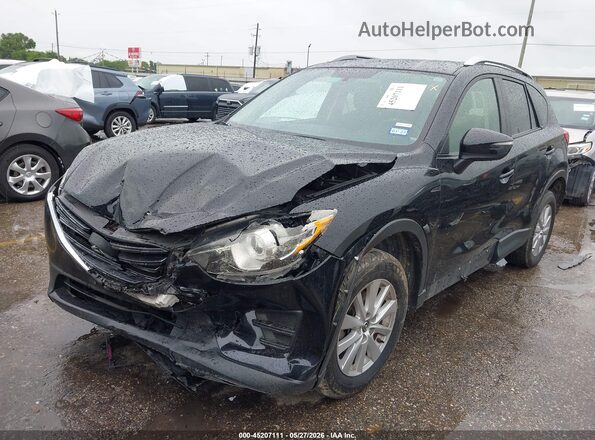 JM3KE4BY5G0750838 2016 MAZDA CX-5 Black წინა ხედი