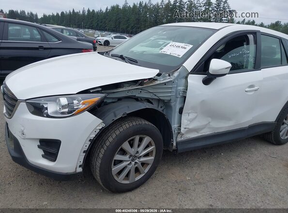 JM3KE4BY5G0837669 2016 MAZDA CX-5 White Widok z przodu