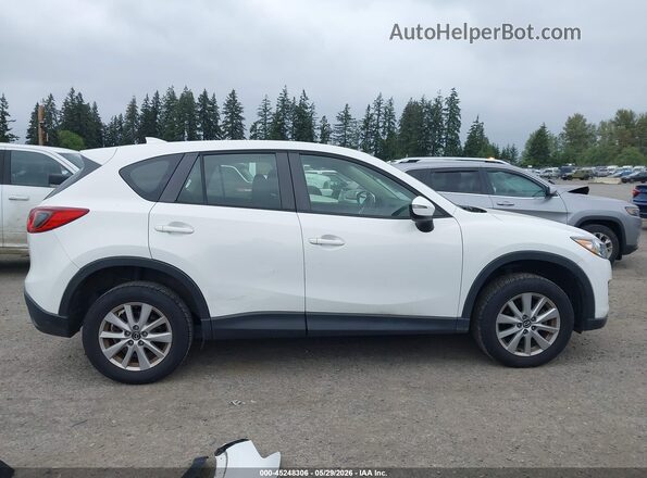 JM3KE4BY5G0837669 2016 MAZDA CX-5 White Widok wnętrza 360 stopni