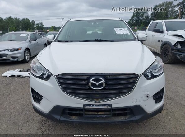 JM3KE4BY5G0837669 2016 MAZDA CX-5 White Widok wnętrza z tyłu