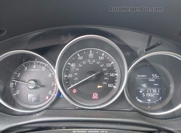 JM3KE4BY5G0837669 2016 MAZDA CX-5 White Widok tylnych siedzeń
