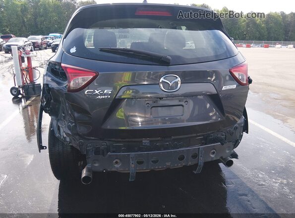 JM3KE4BY6G0844985 2016 MAZDA CX-5 Gray Դիմացի տեսք