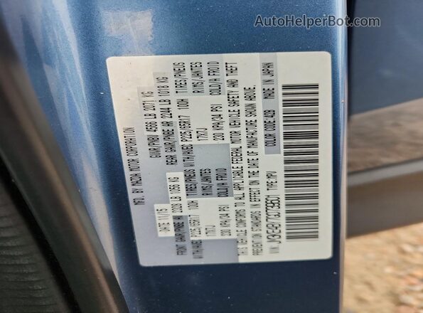 JM3KE4BY7G0739601 2016 MAZDA CX-5 Blue Vista del compartimento del motor