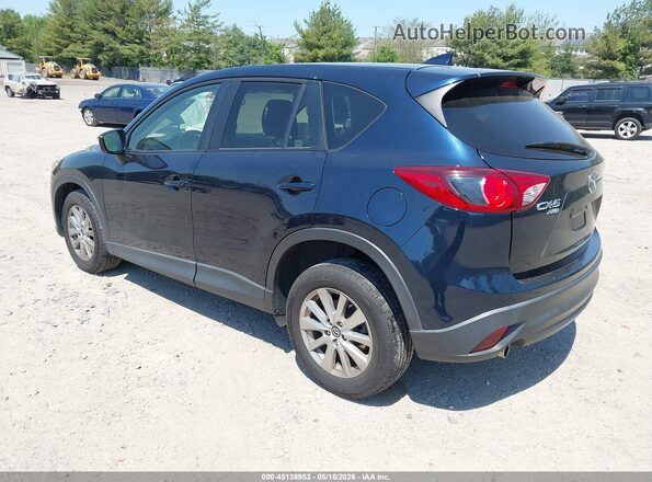 JM3KE4CY2G0838132 2016 MAZDA CX-5 Blue Հետևի ձախ