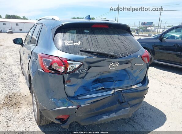 JM3KE4CY3G0629059 2016 MAZDA CX-5 Blue Front view