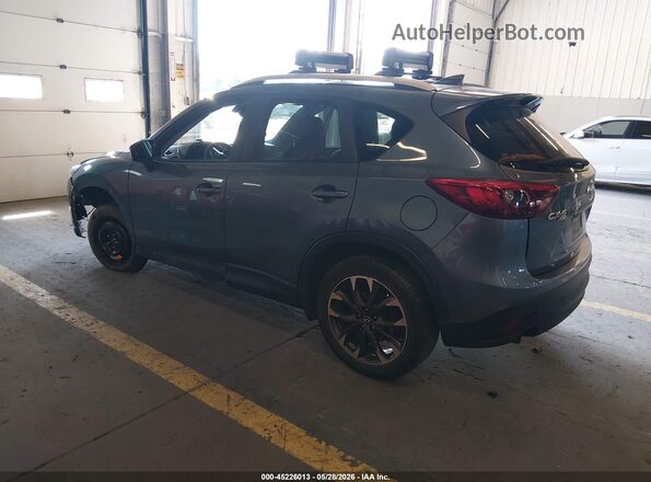 JM3KE4DY0G0782755 2016 MAZDA CX-5 Dark Blue Tył lewy