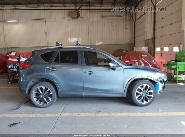 JM3KE4DY0G0782755 2016 MAZDA CX-5 Dark Blue Widok wnętrza 360 stopni