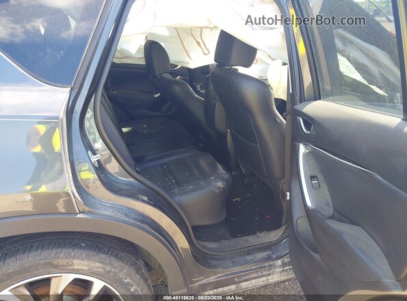 JM3KE4DY1G0639460 2016 MAZDA CX-5 Gray Vista de la etiqueta del VIN