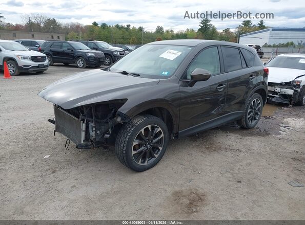 JM3KE4DY3G0670404 2016 MAZDA CX-5 Brown Передня ліва чверть