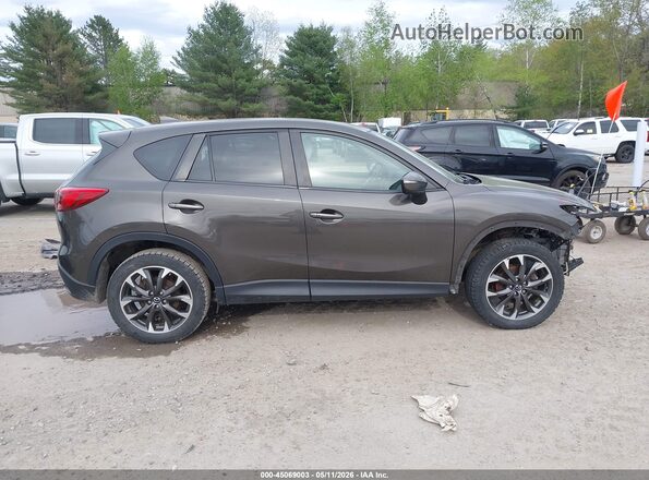 JM3KE4DY3G0670404 2016 MAZDA CX-5 Brown Панорамний вид салону 360°