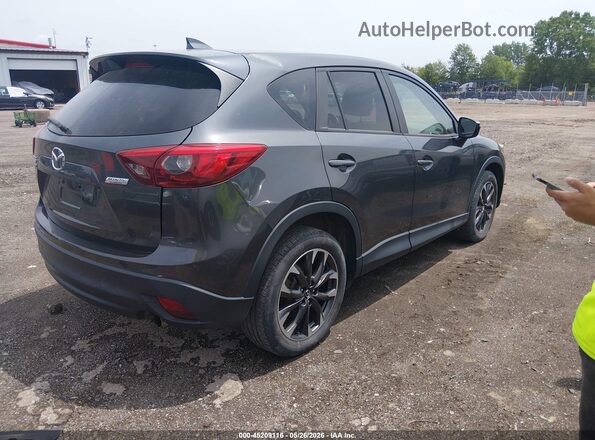 JM3KE4DY4G0904078 2016 MAZDA CX-5 Gray Tył prawy