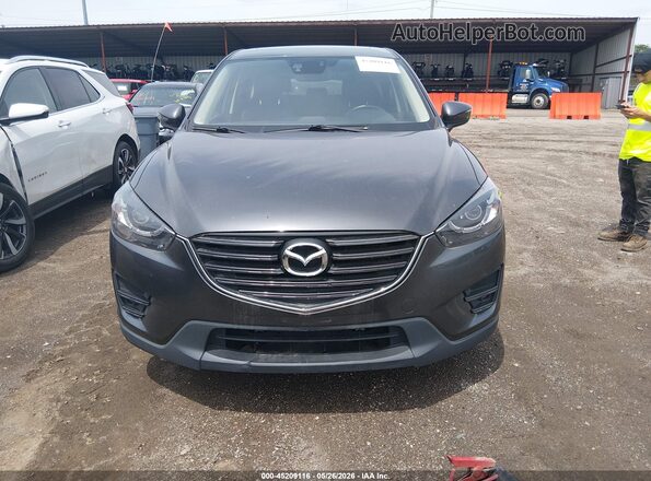 JM3KE4DY4G0904078 2016 MAZDA CX-5 Gray Widok zestawu wskaźników