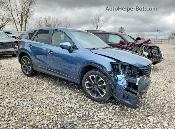 JM3KE4DY5G0822909 2016 MAZDA CX-5 Blue 