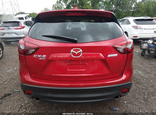 JM3KE4DY6G0659252 2016 MAZDA CX-5 Red 