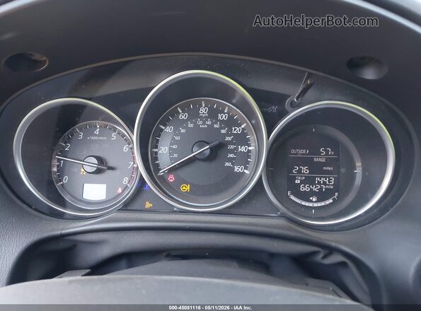 JM3KE4DY8G0823682 2016 MAZDA CX-5 Черный Вид задних сидений