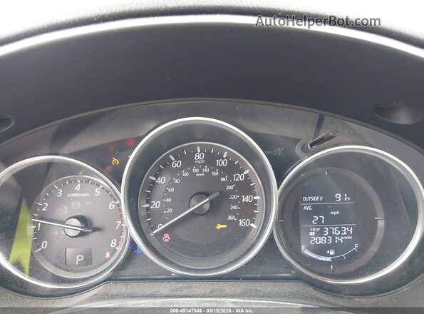 JM3KE4DYXG0622253 2016 MAZDA CX-5 Blue Vista de los asientos traseros