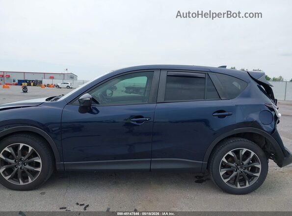 JM3KE4DYXG0622253 2016 MAZDA CX-5 Blue Vista interior de 360 grados
