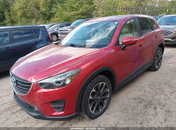 JM3KE4DYXG0703401 2016 MAZDA CX-5 Burgundy Передня ліва чверть