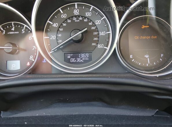 JM3KE4DYXG0703401 2016 MAZDA CX-5 Burgundy Вид задніх сидінь