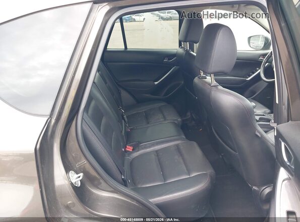 JM3KE4DYXG0809105 2016 MAZDA CX-5 Gray Vista de la etiqueta del VIN