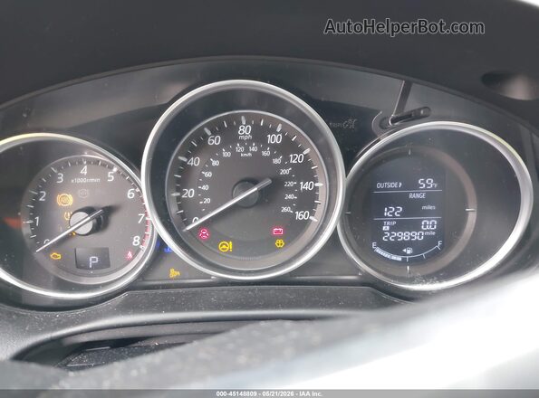 JM3KE4DYXG0809105 2016 MAZDA CX-5 Gray Vista de los asientos traseros