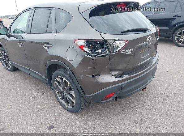 JM3KE4DYXG0809105 2016 MAZDA CX-5 Gray Vista frontal