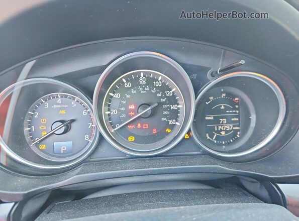 JM3KFABL4H0216988 2017 MAZDA CX-5 Silver Vista del cuadro de instrumentos