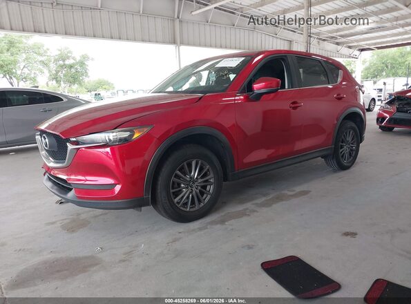 JM3KFABL8H0110933 2017 MAZDA CX-5 Red Vista tres cuartos delantera izquierda