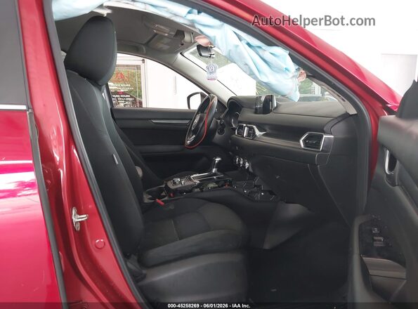 JM3KFABL8H0110933 2017 MAZDA CX-5 Red Vista interior delantera
