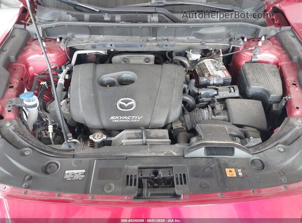 JM3KFABL8H0110933 2017 MAZDA CX-5 Red Vista trasera