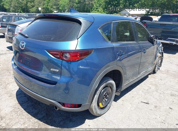 JM3KFABM0J1368582 2018 MAZDA CX-5 Blue Задня права чверть