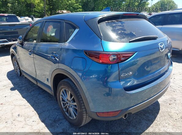JM3KFABM0J1368582 2018 MAZDA CX-5 Blue Задня ліва чверть