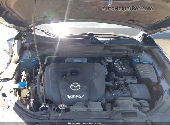 JM3KFABM0J1368582 2018 MAZDA CX-5 Blue Вид ззаду