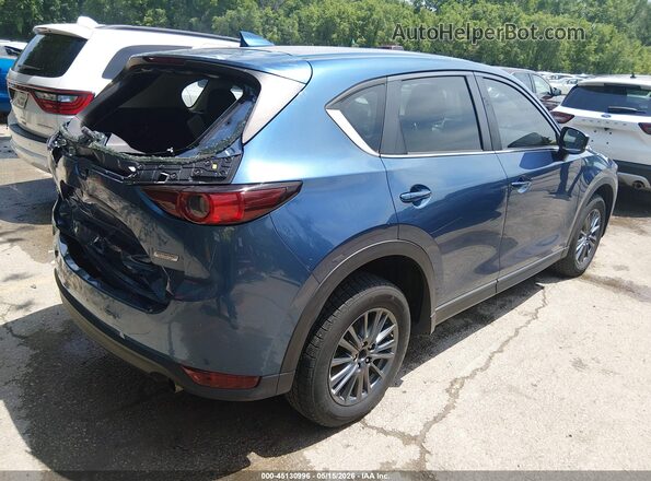 JM3KFABM3K0542989 2019 MAZDA CX-5 Blue Tył prawy