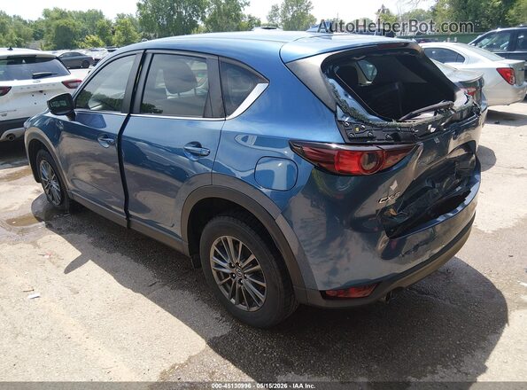 JM3KFABM3K0542989 2019 MAZDA CX-5 Blue Tył lewy