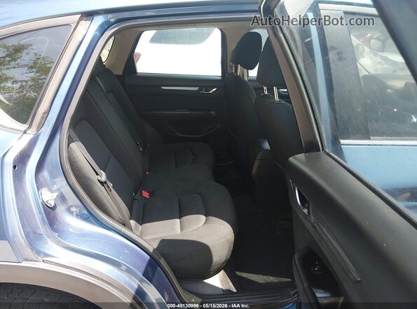 JM3KFABM3K0542989 2019 MAZDA CX-5 Blue Widok naklejki z numerem VIN