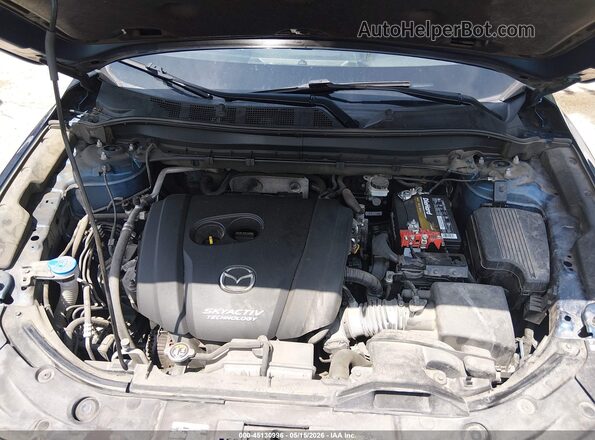 JM3KFABM3K0542989 2019 MAZDA CX-5 Blue Widok z tyłu