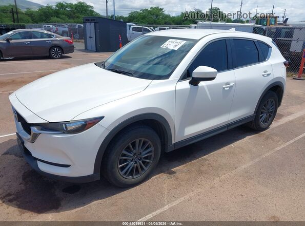 JM3KFABM5K1699014 2019 MAZDA CX-5 Белый Передняя левая четверть