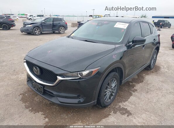 JM3KFABM5M0374372 2021 MAZDA CX-5 Black წინა მარცხენა ხედი სამი მეოთხედიდან