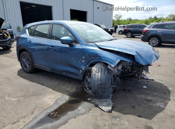 JM3KFABM7M0307207 2021 MAZDA CX-5 Синий Передняя правая четверть