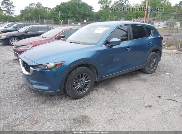 JM3KFABMXL0725288 2020 MAZDA CX-5 Blue Vista tres cuartos delantera izquierda