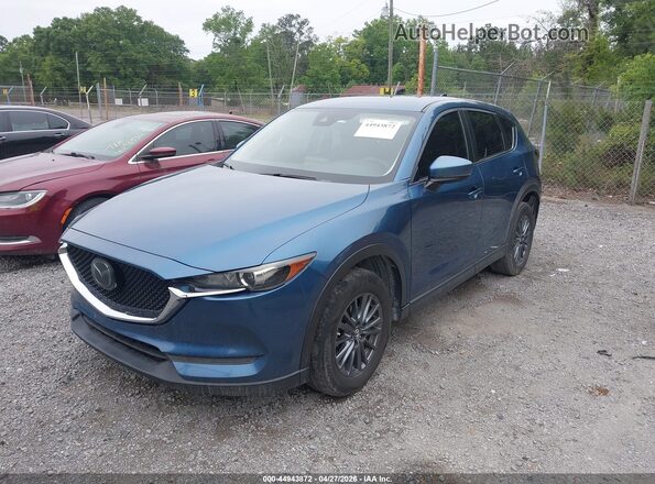 JM3KFABMXL0725288 2020 MAZDA CX-5 Blue Vista frontal