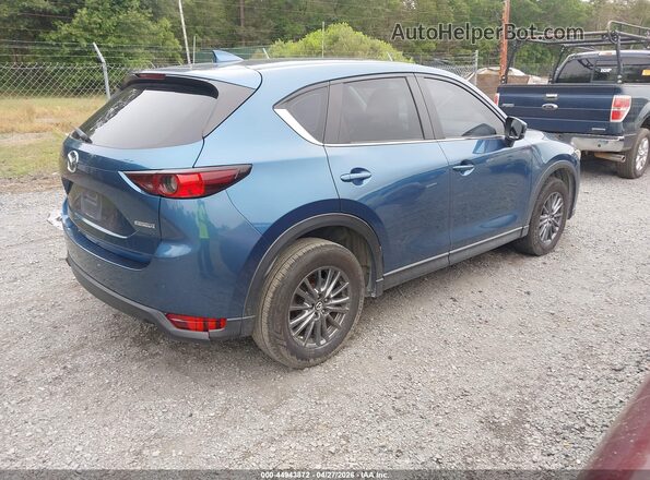 JM3KFABMXL0725288 2020 MAZDA CX-5 Blue Trasero derecho