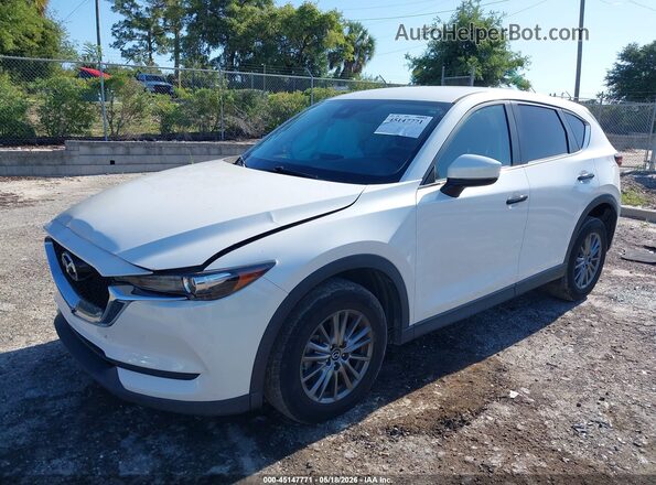 JM3KFACL3H0123281 2017 MAZDA CX-5 White Передня ліва чверть
