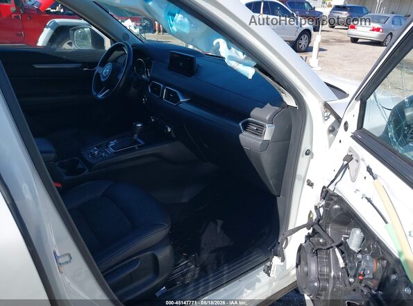 JM3KFACL3H0123281 2017 MAZDA CX-5 White Вид салону спереду