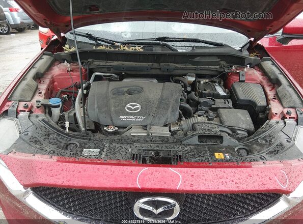 JM3KFACL6H0195639 2017 MAZDA CX-5 Red Rear view