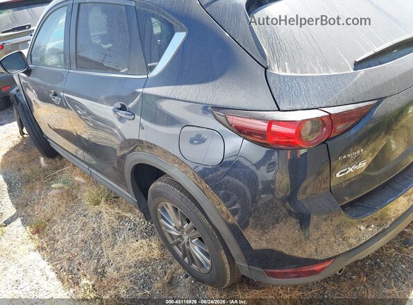 JM3KFACL7H0126510 2017 MAZDA CX-5 Dark Blue Trasero izquierdo