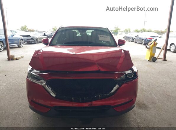 JM3KFACL8H0182584 2017 MAZDA CX-5 Red Вид щитка приладів